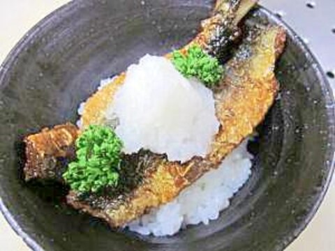 いわしの蒲焼　３）低カロリー♪　激旨っ！「蒲焼丼」